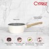 Cypruz Sauce Pan White Granite Series - Image 4